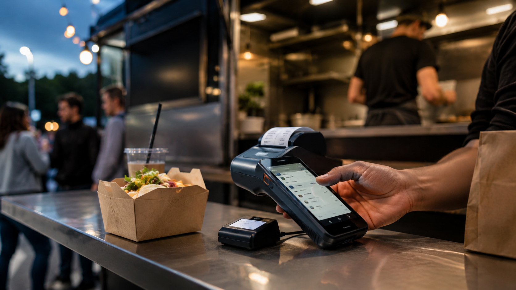 Caisse food truck