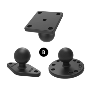 RAM Mounts Diamond Base Plate – Support de fixation pour montage et installation