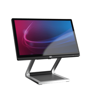 Diebold Nixdorf BEETLE A Serie, 38,1 cm (15''), capacitif projeté, Full HD, USB, poweredUSB, RS232, BT, Ethernet, WiFi, SSD, noir