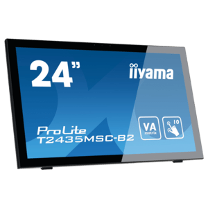 iiyama ProLite T2452MSC-B1, Full HD, USB, en kit (USB), noir