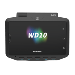 M3 Mobile WD10, 10.5 cm (4''), capacitif projeté, USB-C, BT, WiFi, NFC, Android