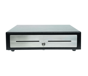 Star CD4-1616, Stainless steel front, en kit, noir