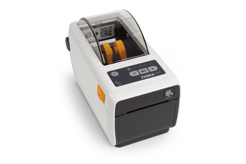 Zebra ZD411-HC (réf. ZD4AH22D0EX02EZ) - Imprimante d'étiquettes santé pour l'étiquetage en milieu de soin