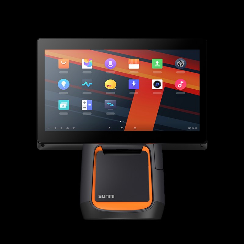 T2s, SUNMI OS, A9.0, 15.6_ mono screen, 4GB+64GB, 80mm printer, Wifi, EU Adapter, 1-Y