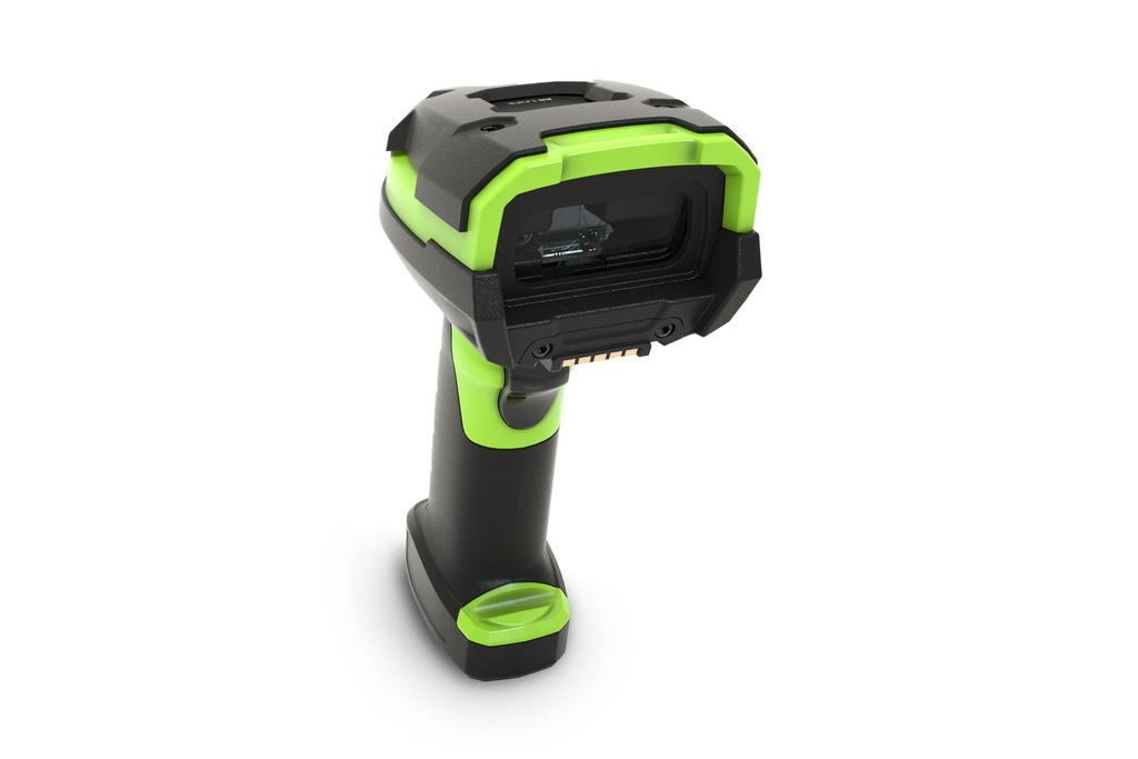 Kit USB con motor de vibración verde resistente Ds3608-Hd: escáner Ds3608-Hd20003Vzww, cable USB blindado de alta corriente Cba-U46-S07Zar