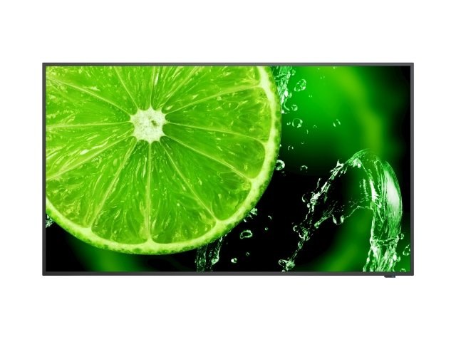 MODEL PN-E659, 65_ E-Series Large Format Display, UHD, 350cd/m2, D-LED backlight, 16/7 proof, USB MediaPlayer.  For UK orders please add UK power cord, part number: PWRCRDUKSHA