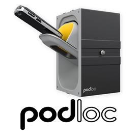 Mounting Board 5 Devices. Multiple Podloc setup  max 5 devices . Mounting board to affix five podlocs to in a single line, shelf for power supply  power options sold separately . Fixings for Podloc included. Wall or desk mounted.