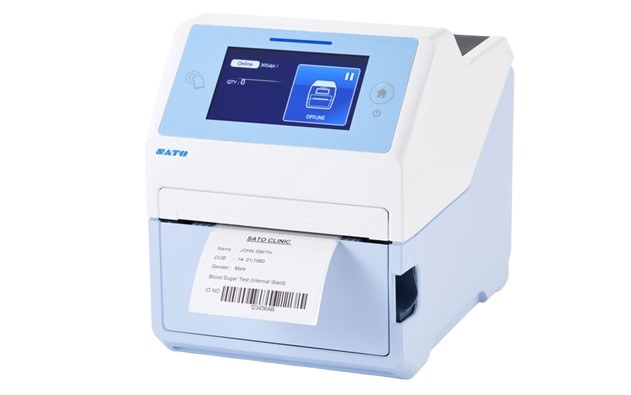 SATO CT412LX-HC - Imprimante d'étiquettes santé pour l'étiquetage en milieu de soin
