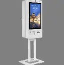 Borne de commande SAGA KOBÉ 32″ Android pour la restauration et le click & collect