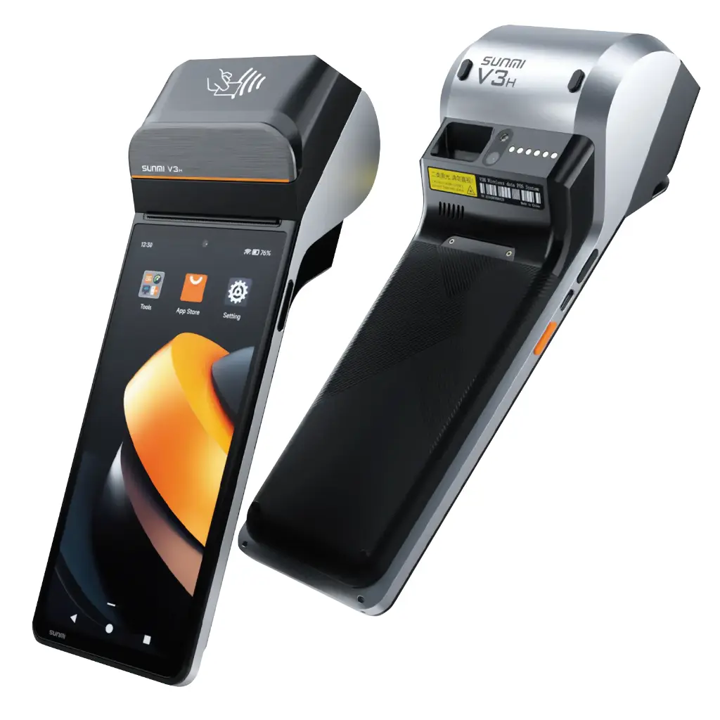 SUNMI V3H – Terminal mobile Android professionnel pour encaissement nomade