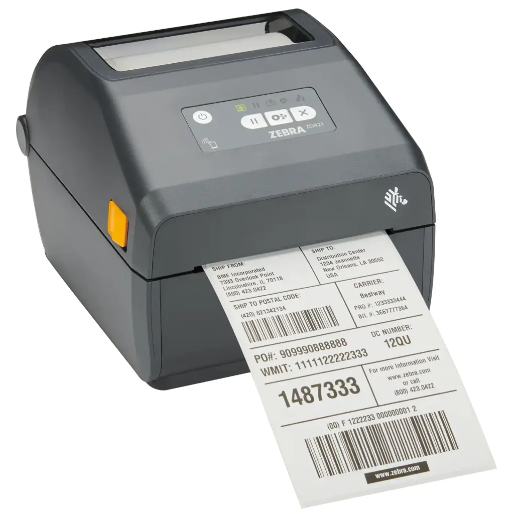 Zebra ZD421 – Imprimante étiquettes bureau pour commerce et inventaire 