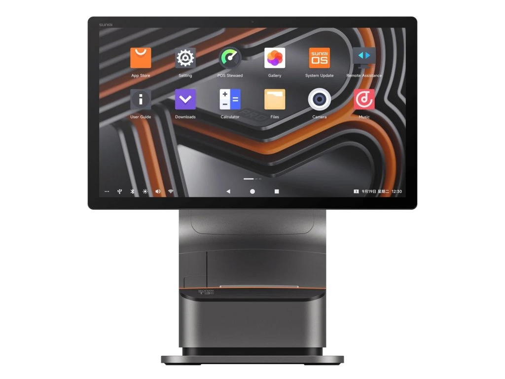SUNMI T3 Pro Max – Caisse tactile haute performance pour restaurant et retail