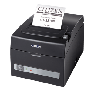 Citizen CT-S310II, double IF, 8 pts/mm (203 dpi), massicot, noir