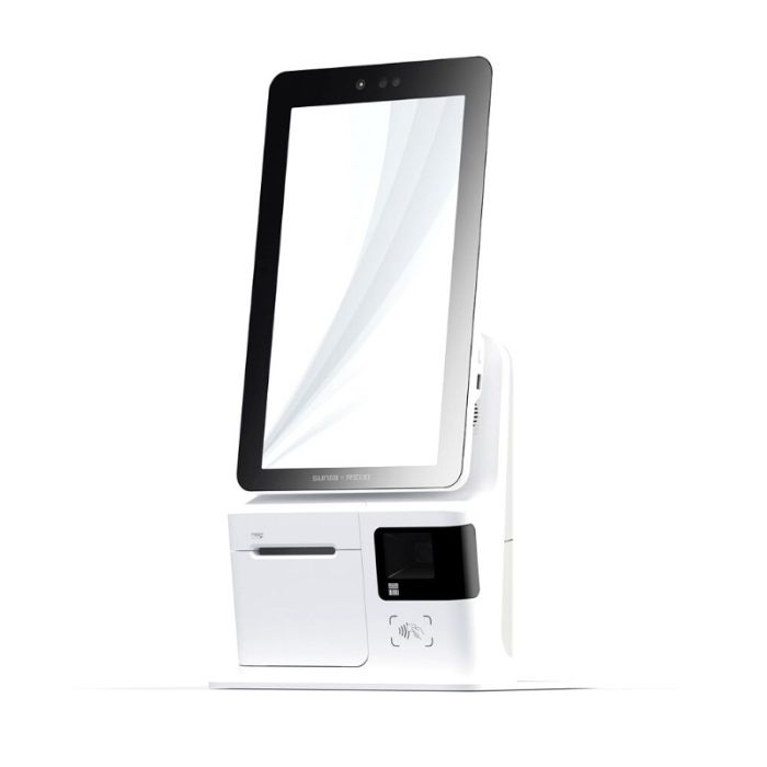 SUNMI K2 Mini – Borne de commande compacte pour restaurant et click & collect