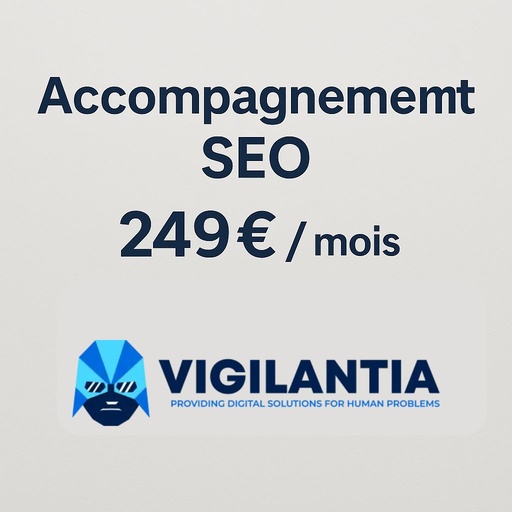 Accompagnement SEO Mensuel