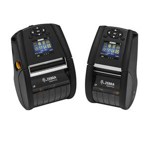 [ettzq63-13 – ZQ63-AUXAE14-00] portable printer, direct thermal, resolution: 8 dots/mm (203 dpi), medium width (max.): 112 mm, print width (max.): 104 mm, roll diameter (max.): 66 mm, speed (max.): 115 mm/s, label grip cell, black mark detector, gap detector, connection: mini USB, Bluetooth, WiFi (Wi-Fi 6), RAM: 256 MB, flash: 512 MB, included: belt clip, shoulder strap, battery, 6600 mAh