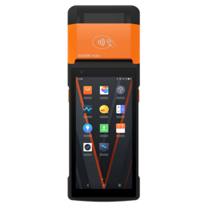 [sunv2s-18] SUNMI V2s, GMS EDLA, EU, 2D, 14 cm (5.5''), GPS, caméra, front camera, USB-C, BT, WiFi, 4G, NFC, Android