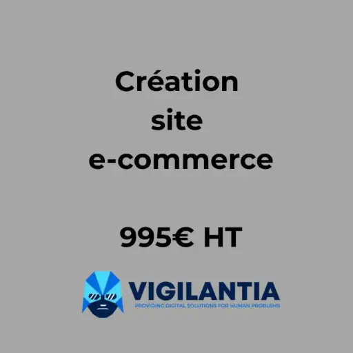 Création site e-commerce