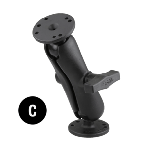 [ram101ub247 – RAM-101U-B-247] RAM Mounts Screw Terminal Set – Support de fixation pour terminal et tablette