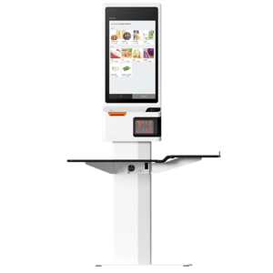 [sunk2-3 – P05074007] imprimante tickets, systèmes kiosk, 2D, imageur, 61 cm (24''), écran tactile, capacitif projeté, thermique direct, 1920x1080 pixels, largeur de médium (max.): 80 mm, diamètre de rouleau (max.): 80mm, vitesse (max.): 150 mm/s, connection: USB (5x), Ethernet, WiFi (802.11a/b/g/n), 1.8 GHz, RAM: 4 Go, flash: 32 GB, OS: Android (9.0), inclus: bloc d'alimentation, cordon secteur, QSG