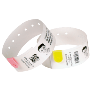 [tt0297 – 10005008] Z-Band Direct, adhesive closure, 25 x 279mm for adults, 200/Roll, Core: 25.4mm, Colour: White, 200/roll, 6/box