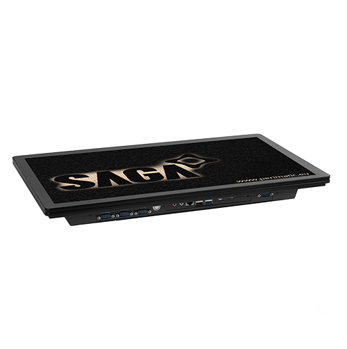 [SGPC215IC58] The SAGA panel PC is installed in the kitchen to receive orders