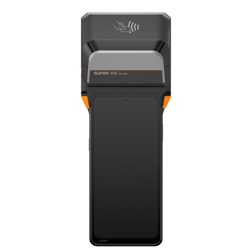 [sunmi-p06120017] V3 PLUS, GMS EDLA, A14, 6.75_, 4GB+64GB, 2MP Front Camera + 13MP Flash Rear Camera, SUNMI 1111 2D Scanner, 80mm Printer + label printer, NFC, WiFi, GL 4G, eSIM, UK Adapter, 3-Y