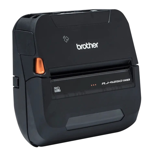 [brother-rj4250wbz1] Rugged 4-inch mobile printer with WiFi and Bluetooth for receipts and labels. WiFi � Bluetooth � USB � Mobile Printing � 4-inch